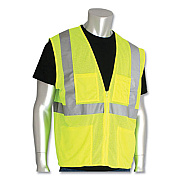 PIP 1432599 ANSI Class 2 Four Pocket Zipper Safety Vest