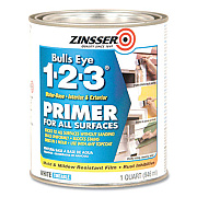 Zinsser 24383760 Bulls Eye 1-2-3 Water-Base Primer