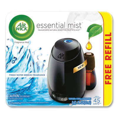 Air Wick ESSENTIAL MIST STARTER KIT, FRESH WATER BREEZE, 0.67 OZ (24382696)