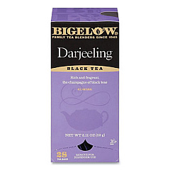 Bigelow Darjeeling Black Tea Bags, 0.08 Tea Bag, 28/Box (RCB003491)