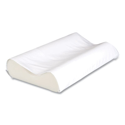 Core Products BASIC SUPPORT FOAM CERVICAL PILLOW, STANDARD, 22 X 4.63 X 14, WHITE (541868)