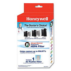 Honeywell True HEPA Air Purifier Replacement Filter, 6.75 x 10.32 (HRFR1)