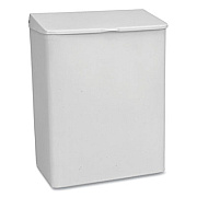 Impact ENAMEL FEMININE NAPKIN RECEPTACLE, METAL, WHITE (813753)