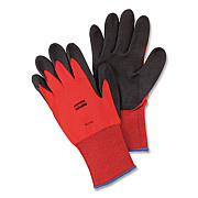 North Safety NORTHFLEX RED FOAMED PVC GLOVES, X-LARGE, RED/BLACK, 12 PAIRS (2578977)