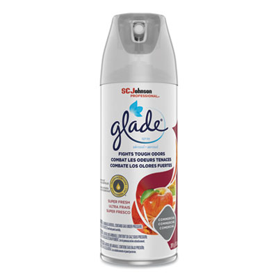 Glade Air Freshener, Super Fresh Scent, 13.8 oz Aerosol Spray, 12/Carton (682262)