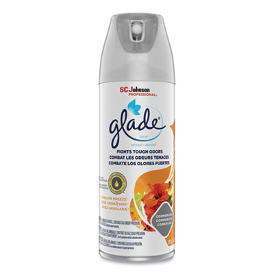 Glade Air Freshener, Hawaiian Breeze Scent, 13.8 oz Aerosol Spray, 12/Carton (682263)