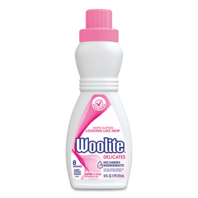 WOOLITE Laundry Detergent for Delicates, Light Scent, 16 oz Bottle, 12/Carton (06130CT)