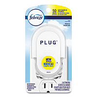 Febreze PLUG Air Freshener Warmer, 2.5" x 3" x 4", Off White (68232EA)