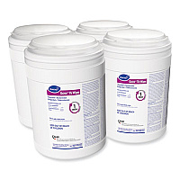 Diversey Oxivir TB Disinfectant Wipes, 6 x 6.9, Characteristic Scent, White, 160/Canister, 4 Canisters/Carton (101105152)