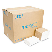 Morcon Tissue Morsoft Dispenser Napkins, 1-Ply, 11.5 x 13, White, 250/Pack, 24 Packs/Carton (D1213)