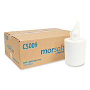 Morcon Tissue Morsoft Center-Pull Roll Towels, 2-Ply, 8" dia., 500 Sheets/Roll, 6 Rolls/Carton (C5009)