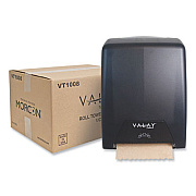 Morcon Tissue Valay Proprietary Roll Towel Dispenser, 11.75 x 8.5 x 14, Black (VT1008)
