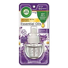 Air Wick Scented Oil Refill, Lavender and Chamomile, 0.67 oz, 8/Carton (78297CT)