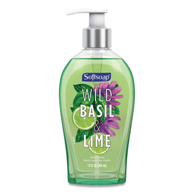 Softsoap Premium Liquid Hand Soap, Basil and Lime, 13 oz (46827EA)