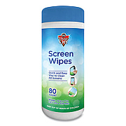 Dust-Off Premoistened Monitor Cleaning Wipes, Cloth, 5 x 7, 80/Tub (DSCT)