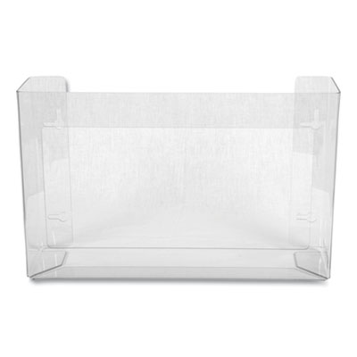 San Jamar Clear Plexiglas Disposable Glove Dispenser, 3-Box, Plexiglas, Clear, 18 x 3.75 x 10 (G0805)
