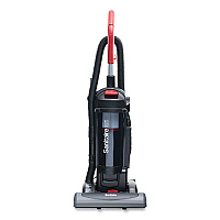 Sanitaire FORCE QuietClean Upright Vacuum SC5845D, 15" Cleaning Path, Black
