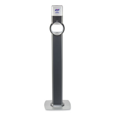 PURELL FS8 Floor Stand Dispenser with Energy-on-the-Refill and SMARTLINK Capability, 12.75 x 11.25 x 39, Graphite (7724DS)
