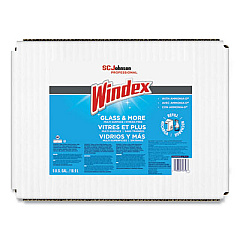 Windex Glass Cleaner with Ammonia-D, 5 gal Bag-in-Box Dispenser (696502)