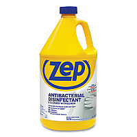 Zep Commercial Antibacterial Disinfectant, 1 gal Bottle (ZUBAC128EA)
