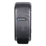 San Jamar Oceans Universal Liquid Soap Dispenser, 800 mL, 4.5 x 4.38 x 10.5, Black Pearl (S890TBK)