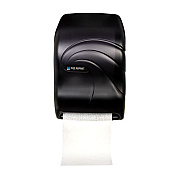 San Jamar Oceans Tear-N-Dry Electronic Touchless Roll Towel Dispenser, 11.75 x 9 x 15.5, Black Pearl (T1390TBK)