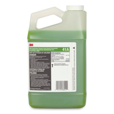 3M MBS Disinfectant Cleaner Concentrate, 0.5 gal Bottle, Fresh Scent, 4/Carton (41A)