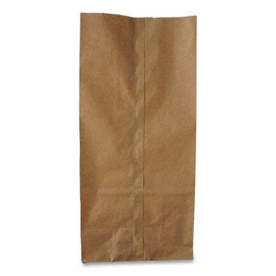 Ross & Wallace Paper Products Grocery Paper Bags, 6# Size, 35# Basis Weight, 5.88" x 3.63" x 11", Kraft, 500/Bundle (GK6500)