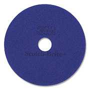 Scotch-Brite Diamond Floor Pads, 24" Diameter, Purple, 5/Carton (08420)