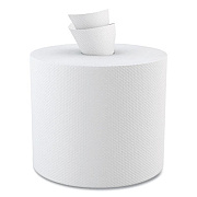 Boardwalk Center-Pull Hand Towels, 2-Ply, Perforated, 7.5 x 9, White, 600/Roll, 6 Rolls/Carton (6400)