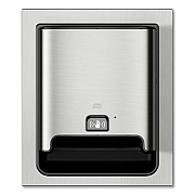 Tork Image Design Matic Hand Towel Roll Dispenser with Intuition Sensor, In-Wall Recessed, 17.64 x 7.87 x 20.55, Stainless Steel (461223)