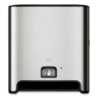 Tork Image Design Matic Hand Towel Roll Dispenser with Intuition Sensor, Wall Mount, 13.58 x 8.03 x 14.69, Stainless Steel (461202)
