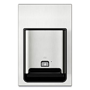 Tork Image Design Matic Hand Towel Roll Dispenser with Intuition Sensor, Recessed, 17.6 x 7.99 x 26.97, Stainless Steel (461222)
