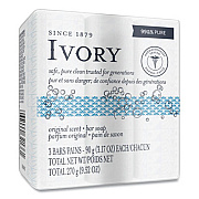 Ivory Individually Wrapped Bath Soap, Original Scent, 3.1 oz, 72/Carton (22302)