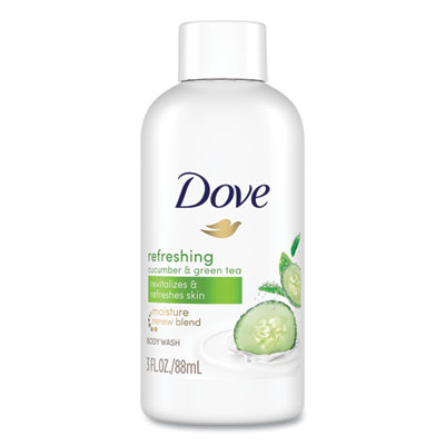 Dove Body Wash, Cucumber and Green Tea, 3 oz (17266EA)
