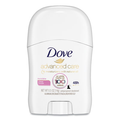 Dove Invisible Solid Antiperspirant Deodorant, Floral Scent, 0.5 oz, 36/Carton (66801CT)