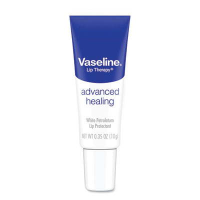 Vaseline Lip Therapy Advanced Lip Balm, Original Flavor, 0.35 oz Tube, 72/Carton (75000CT)