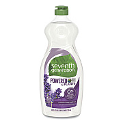 Seventh Generation NATURAL DISHWASHING LIQUID, LAVENDER FLORAL AND MINT, 25 OZ BOTTLE, 12/CARTON (22734CT)