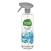 Seventh Generation Natural Glass and Surface Cleaner, Free and Clear/Unscented, 23 oz Trigger Spray Bottle, 8/Carton (44711CT)