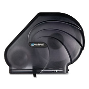 San Jamar Oceans Reserva Jumbo Tissue Dispenser with Stub Roll, 16.75 x 5.5 x 12.25, Black Pearl (R3090TBK)