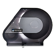 San Jamar Quantum 12"-13" JBT Dispenser, Classic, 22 x 5.88 x 16.5, Transparent Black Pearl (R6500TBK)