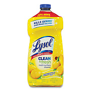 LYSOL Brand Clean and Fresh Multi-Surface Cleaner, Sparkling Lemon and Sunflower Essence Scent, 40 oz Bottle (78626EA)