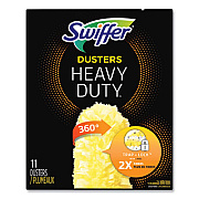 Swiffer Heavy Duty Dusters Refill, Dust Lock Fiber, Yellow, 33/Carton (99035)