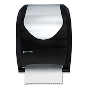 San Jamar Tear-N-Dry Touchless Roll Towel Dispenser, 16.75 x 10 x 12.5, Black/Silver (T1370BKSS)