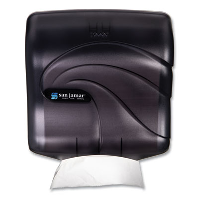 San Jamar Ultrafold Towel Dispenser, 11.5 x 6 x 11.5, Black Pearl (T1759TBK)