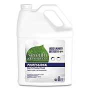 Seventh Generation Professional Liquid Laundry Detergent, Free and Clear Scent, 1 gal Bottle (44891EA)