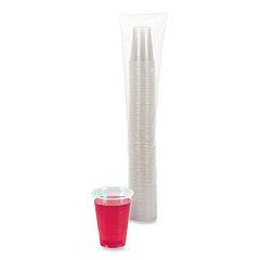 Boardwalk Translucent Plastic Cold Cups, 9 oz, 100/Pack (TRANSCUP9PK)