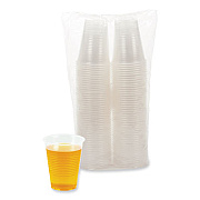Boardwalk Translucent Plastic Cold Cups, 10 oz, 100/Pack (TRANSCUP10PK)