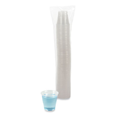 Boardwalk Translucent Plastic Cold Cups, 5 oz, 100/Pack (TRANSCUP5PK)