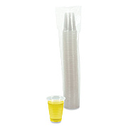 Boardwalk Translucent Plastic Cold Cups, 7 oz, 100/Pack (TRANSCUP7PK)